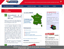 Tablet Screenshot of crefops.com